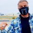 Sylvester Stallone porte son masque covid « keep punching » pour l’anniversaire de sa fille