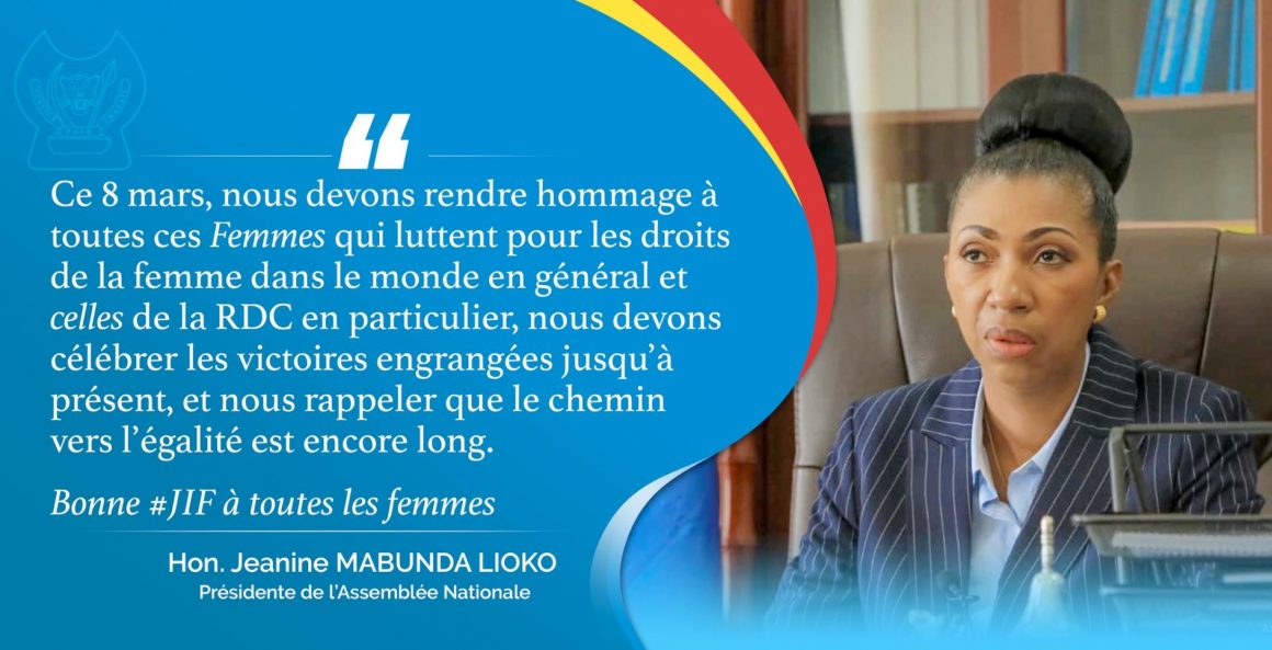 hommage jeanine mabunda journee internationale des femmes